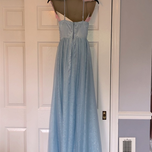 "Windsor" special occasion floor length "Cinderella" dress  -junior size 3/4 - Picture 5 of 12